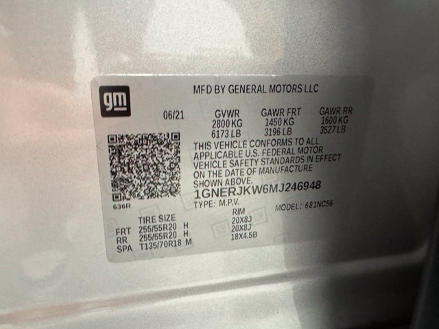 Used 2021 Chevrolet Traverse RS FWD image 28