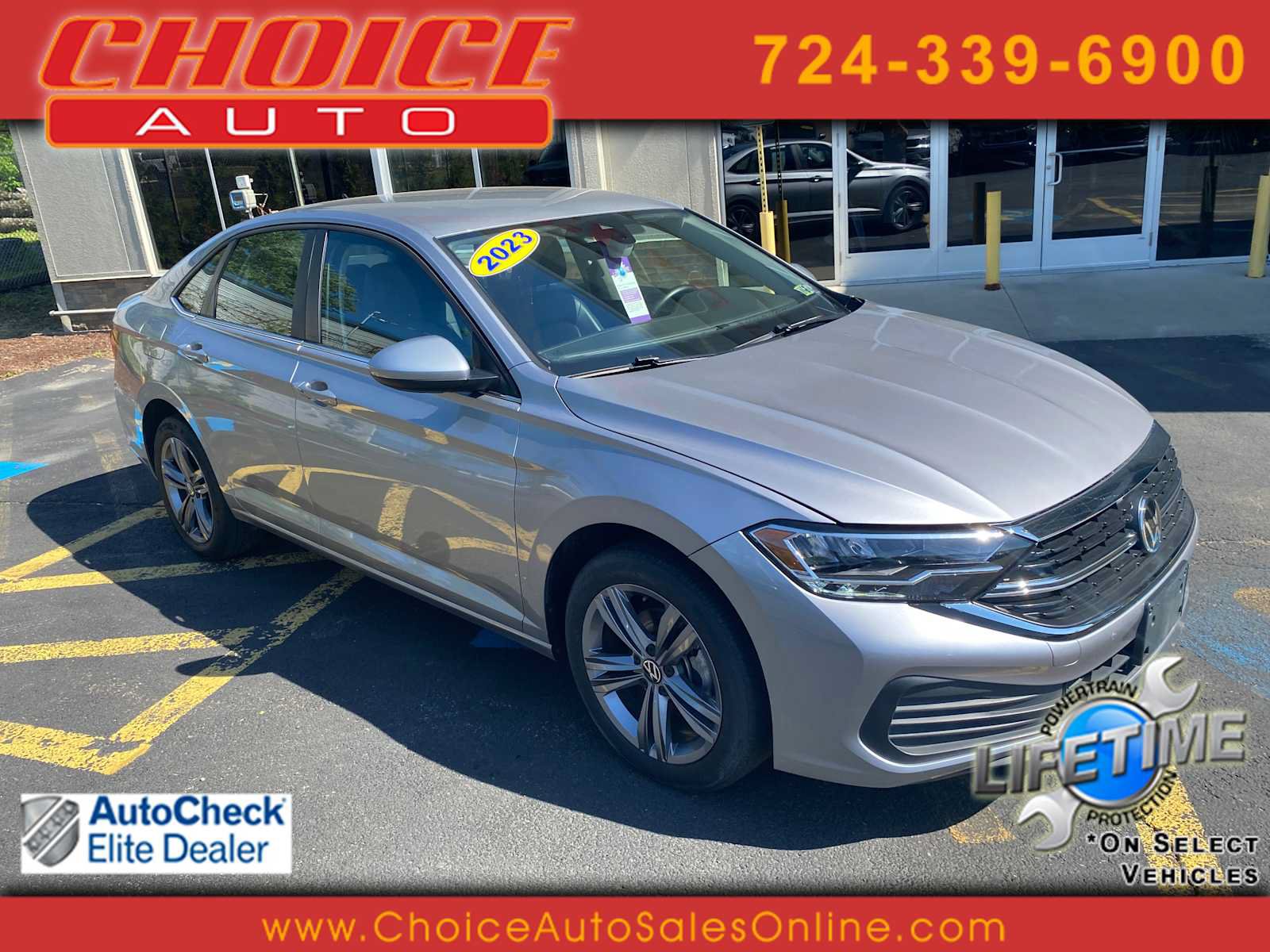 Used 2023 Volkswagen Jetta SE FWD image 1