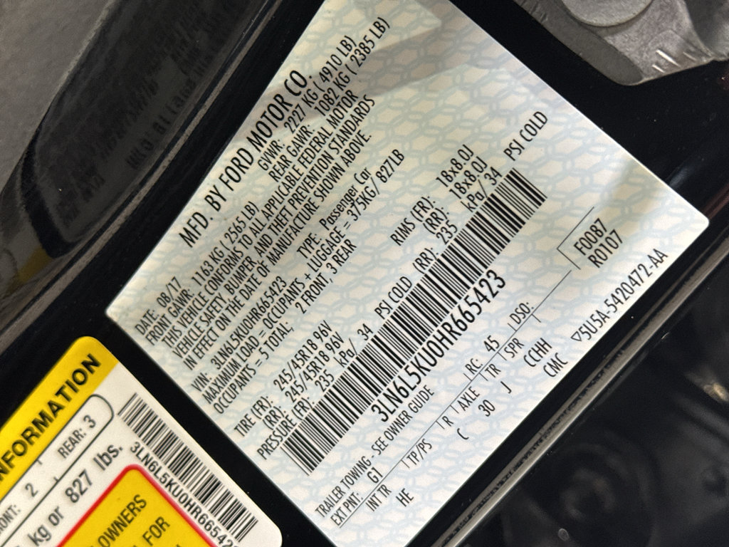 Used 2017 Lincoln MKZ Premiere image 35