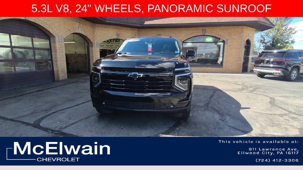 Used 2025 Chevrolet Tahoe RST w/ RST Capability Package AWD/4WD image 4