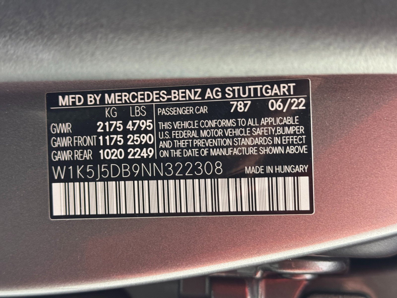 Used 2022 Mercedes-Benz CLA 45 AMG 4MATIC w/ Parking Assistance Package image 50