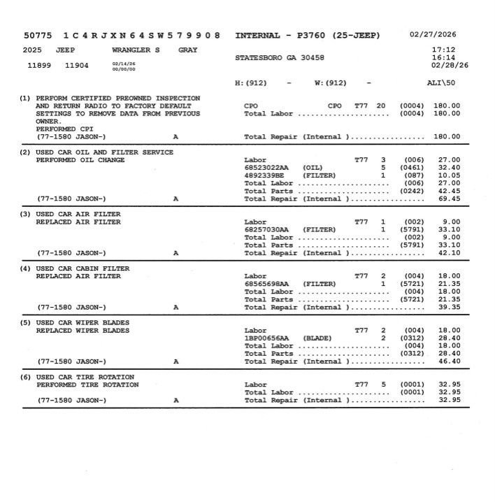 Used 2025 Jeep Wrangler Unlimited Sport S 4xe image 15