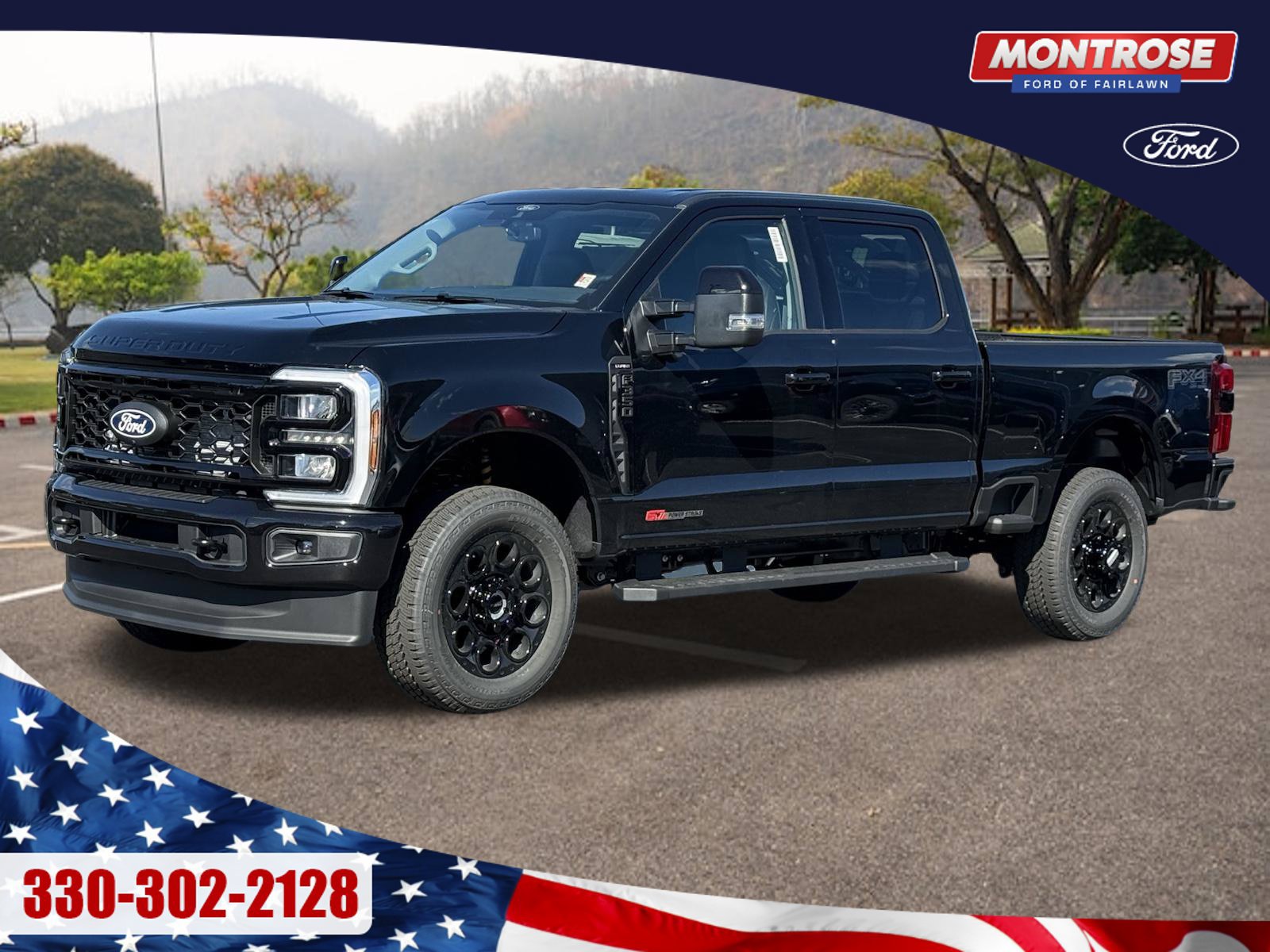 New 2027 Ford F350 Lariat w/ Black Appearance Package AWD/4WD 360° Tour
