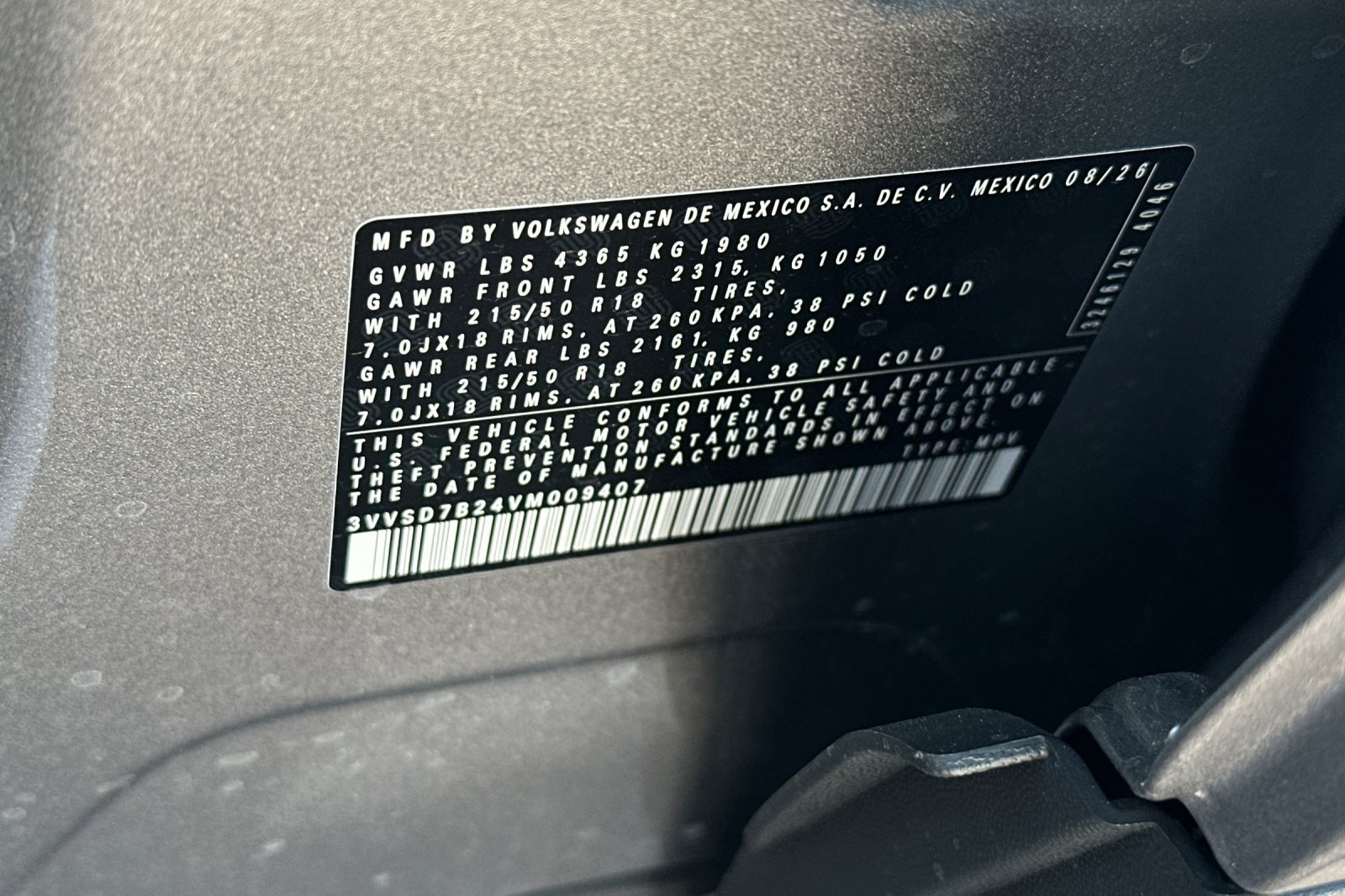 New 2027 Volkswagen Taos SE FWD image 23