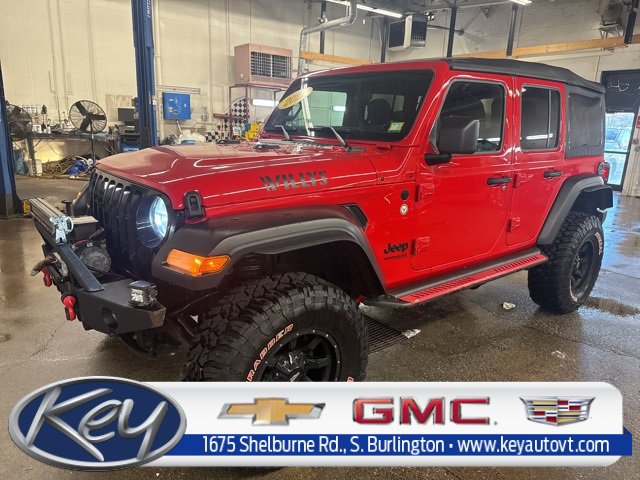 Used 2021 Jeep Wrangler Unlimited Sport image 1