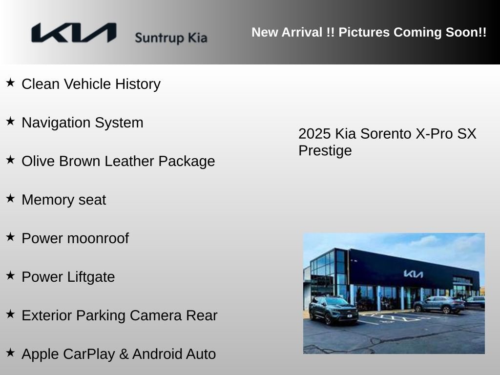 Used 2025 Kia Sorento SX Prestige image 4