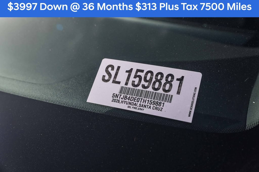 Certified 2026 Hyundai Santa Cruz SEL FWD image 27