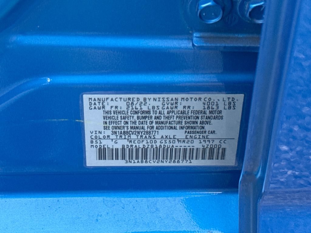 Used 2022 Nissan Sentra SV FWD image 26