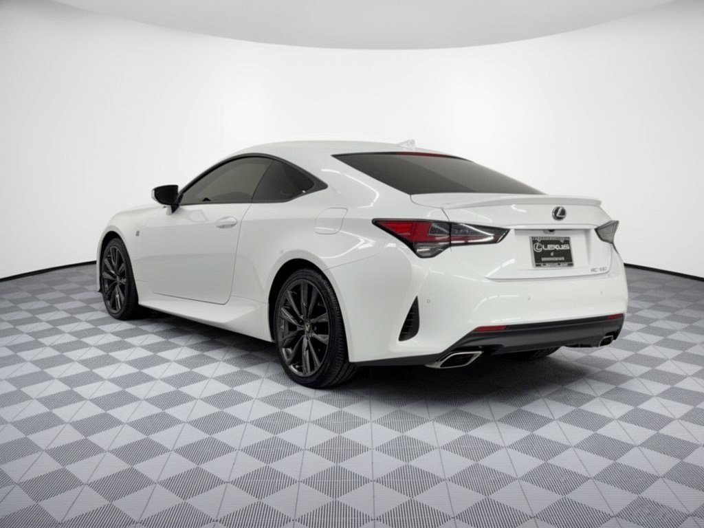 Certified 2025 Lexus RC 350 F Sport w/ Navigation Package RWD image 3