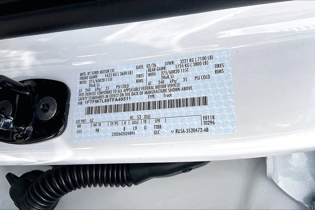 New 2026 Ford F150 Platinum w/ Equipment Group 702A High image 9