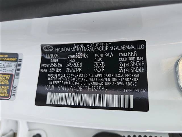 Used 2026 Hyundai Santa Cruz SE FWD image 23