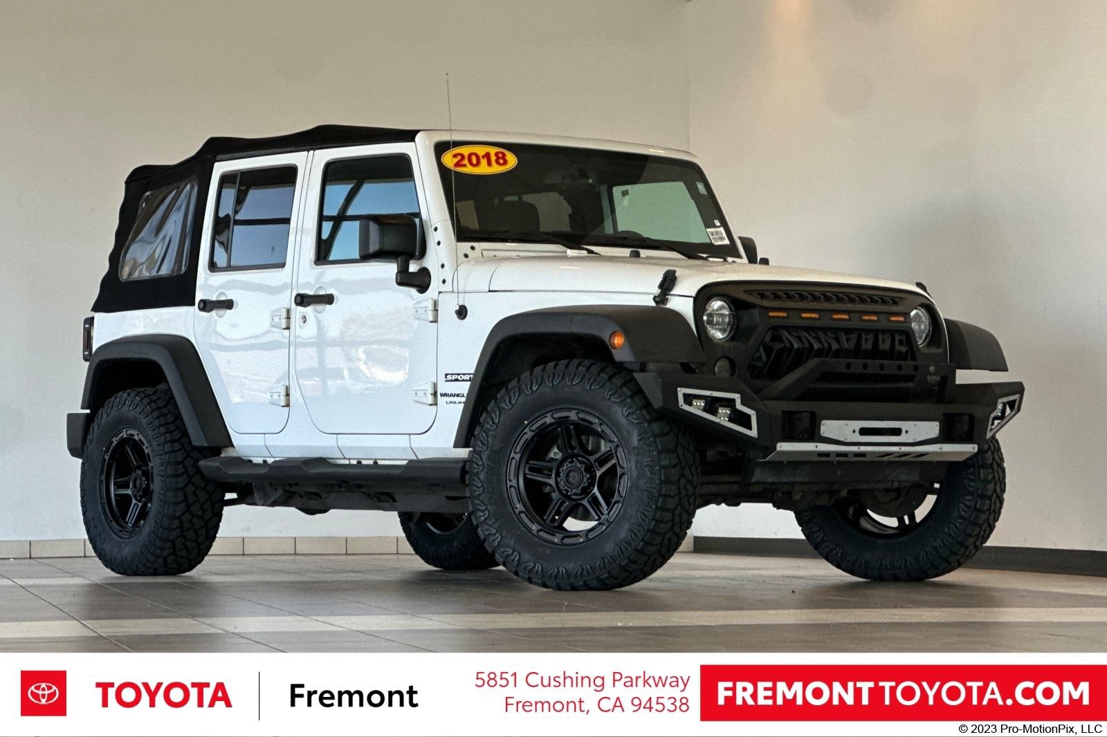 Used 2018 Jeep Wrangler Unlimited Sport S