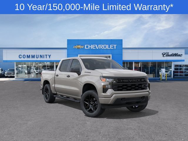 New 2026 Chevrolet Silverado 1500 Custom w/ LPO, Dark Essentials Package