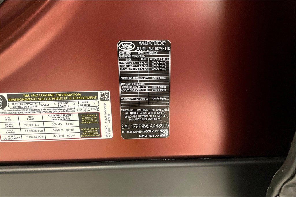 New 2025 Land Rover Range Rover Sport SV Edition Two image 13