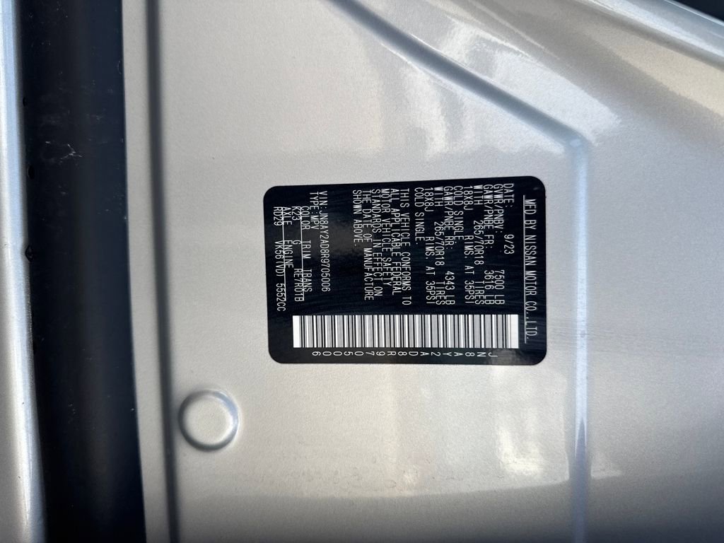 Certified 2024 Nissan Armada SV w/ Cargo Package image 31