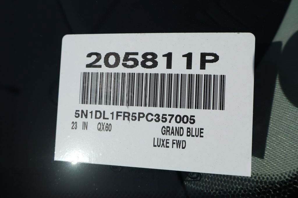 Used 2023 INFINITI QX60 Luxe w/ Cargo Package FWD image 36