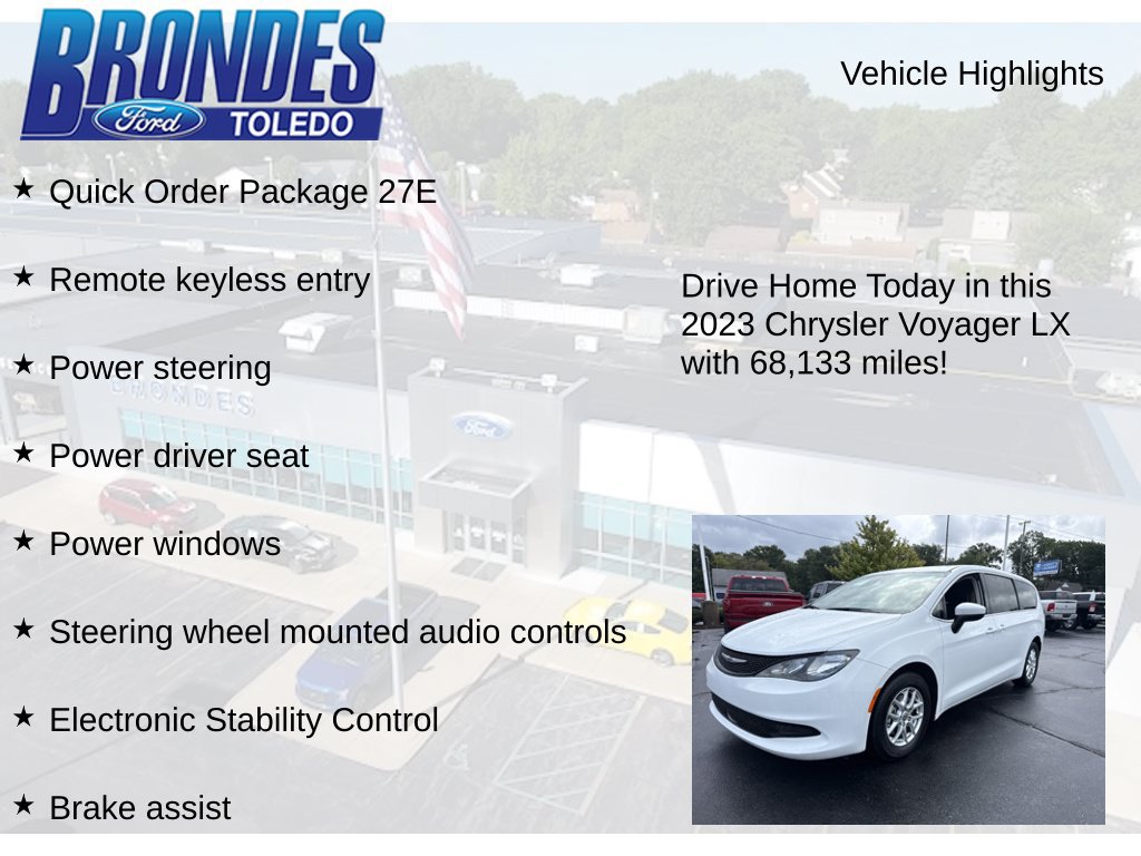 Used 2023 Chrysler Voyager LX FWD image 5