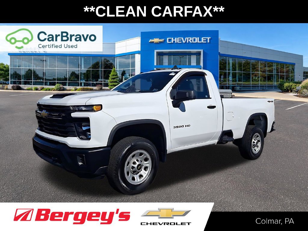 Certified 2024 Chevrolet Silverado 3500 W/T w/ WT Convenience Package