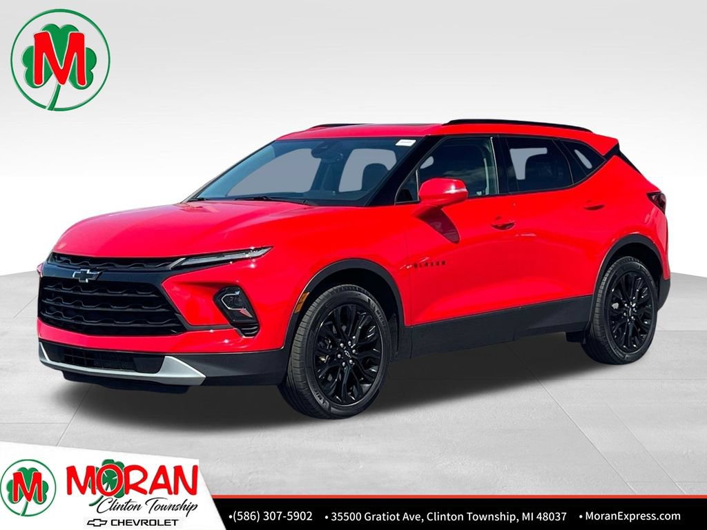 Certified 2024 Chevrolet Blazer LT w/ LPO, Black Grille Bar Package FWD 360° Tour