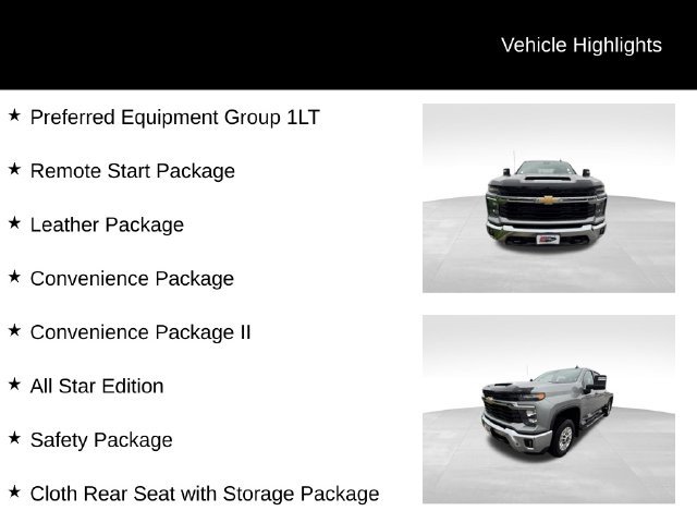 Used 2025 Chevrolet Silverado 2500 LT w/ Leather Package AWD/4WD image 13