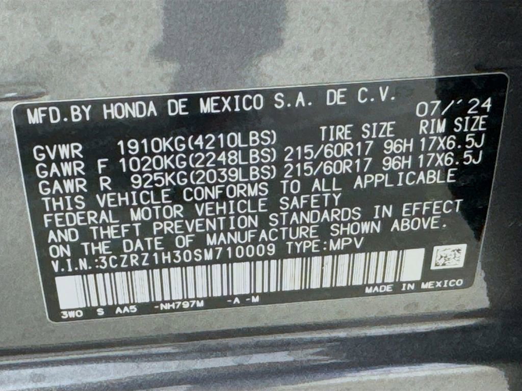 Used 2025 Honda HR-V LX image 40