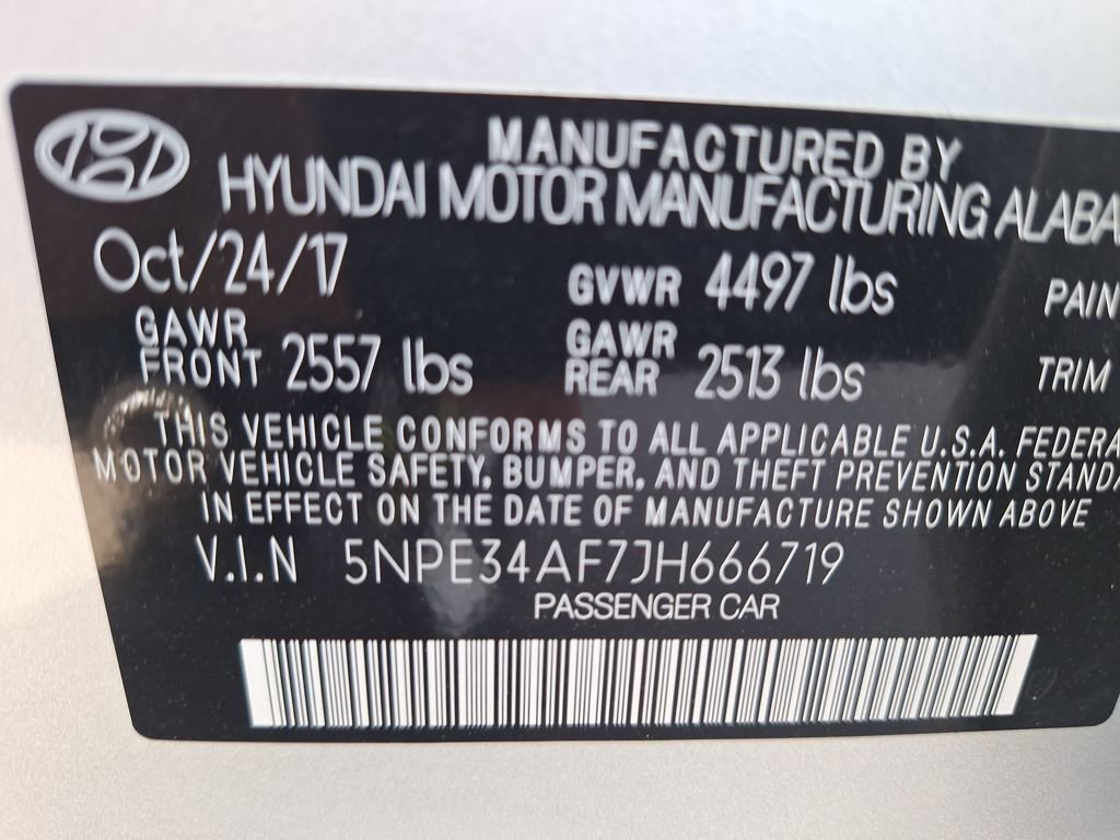 Used 2018 Hyundai Sonata Limited w/ Limited Ultimate Package 03 image 35