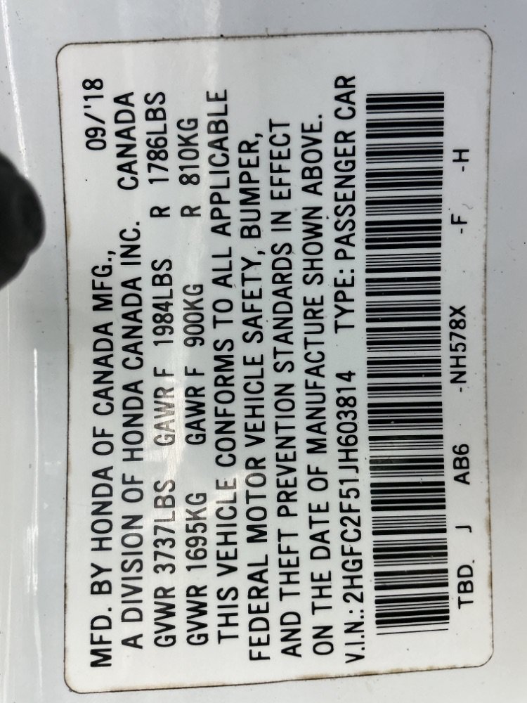 Used 2018 Honda Civic LX image 47