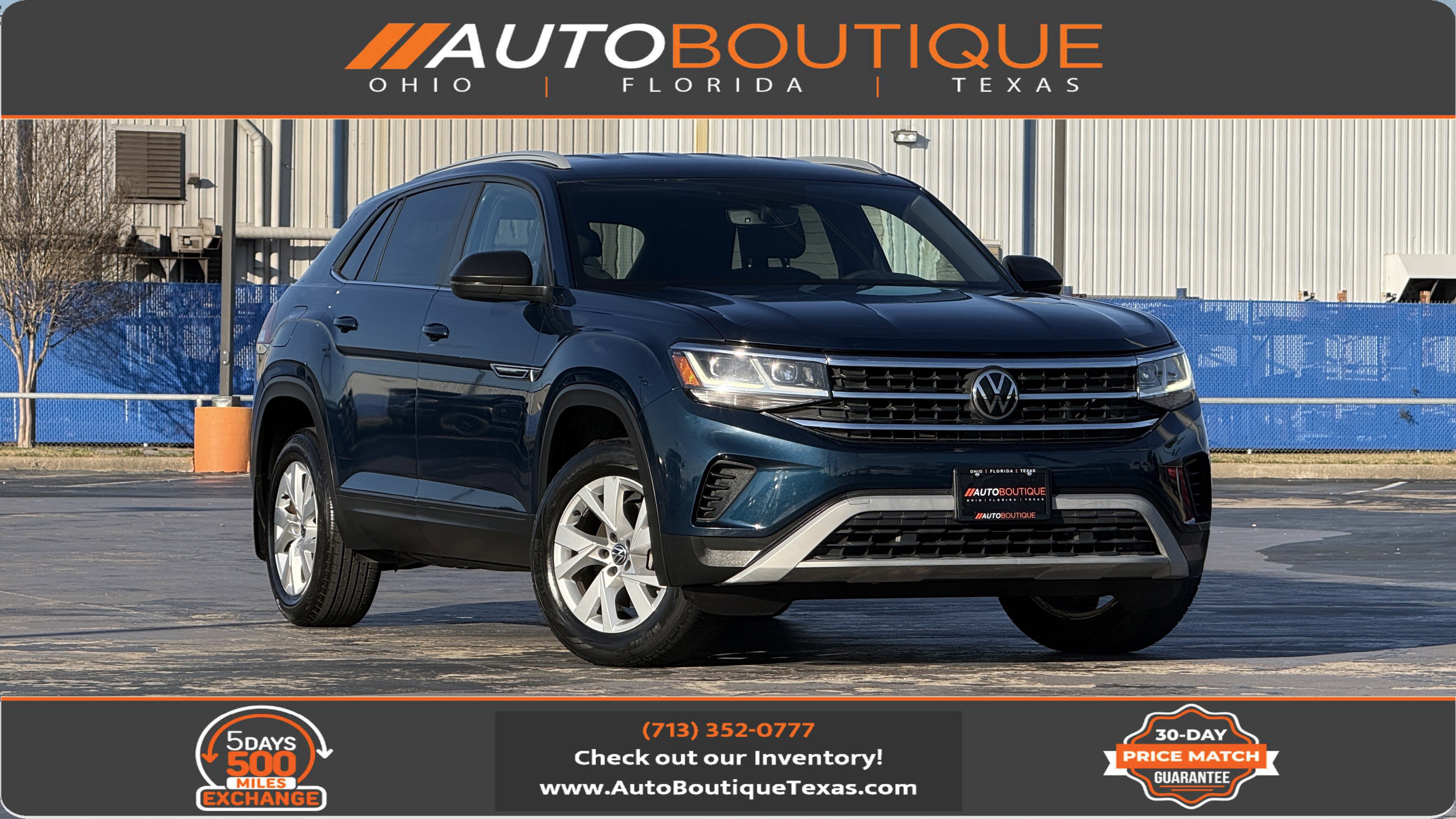 Used 2021 Volkswagen Atlas Cross Sport S FWD image 1