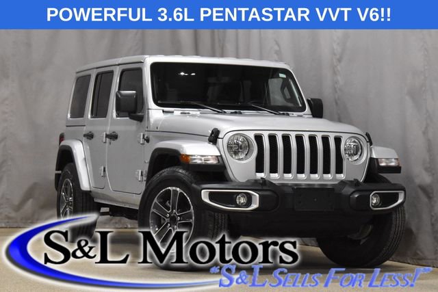 Used 2023 Jeep Wrangler Sahara image 1