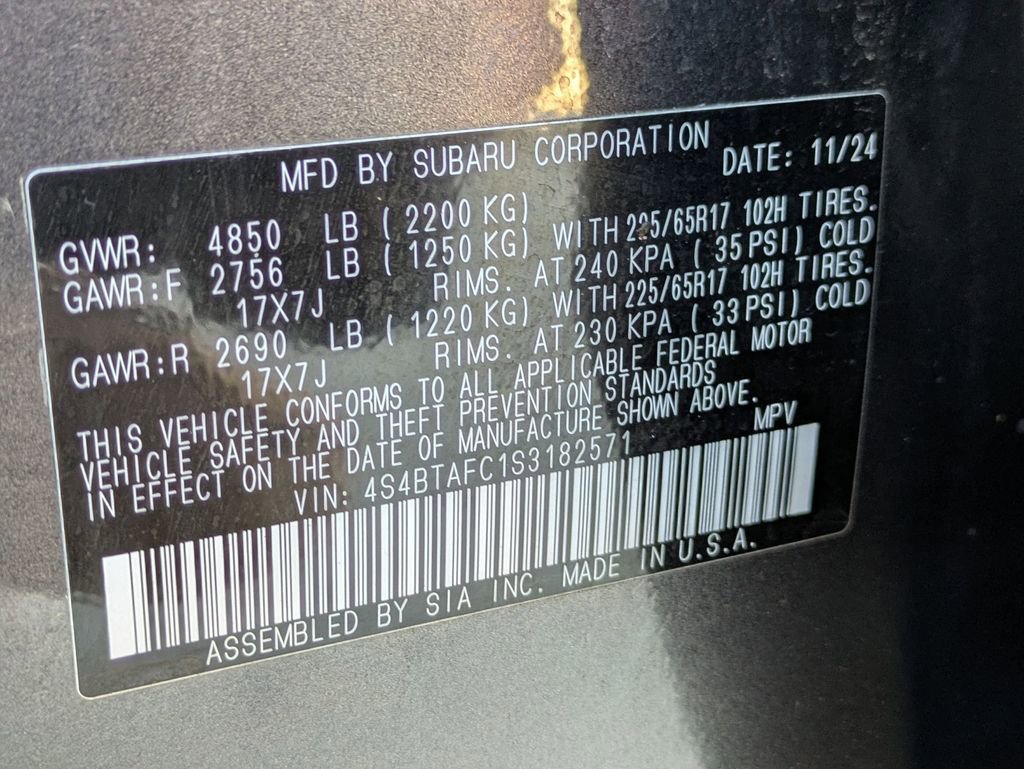 Used 2025 Subaru Outback Premium image 32