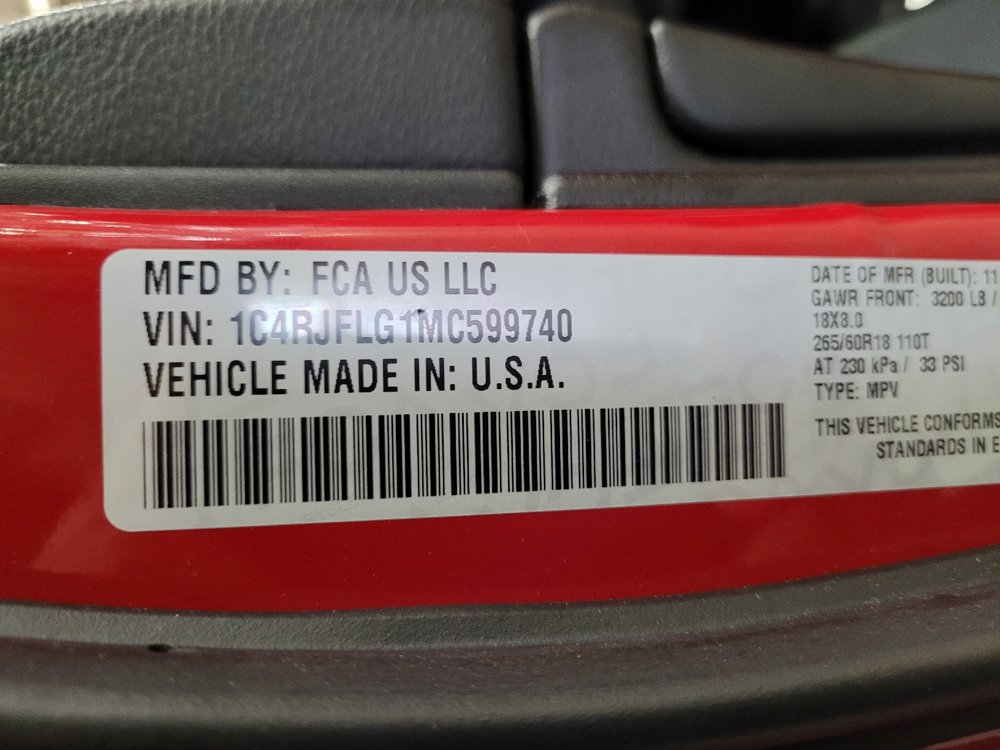 Used 2021 Jeep Grand Cherokee Trailhawk AWD/4WD image 33