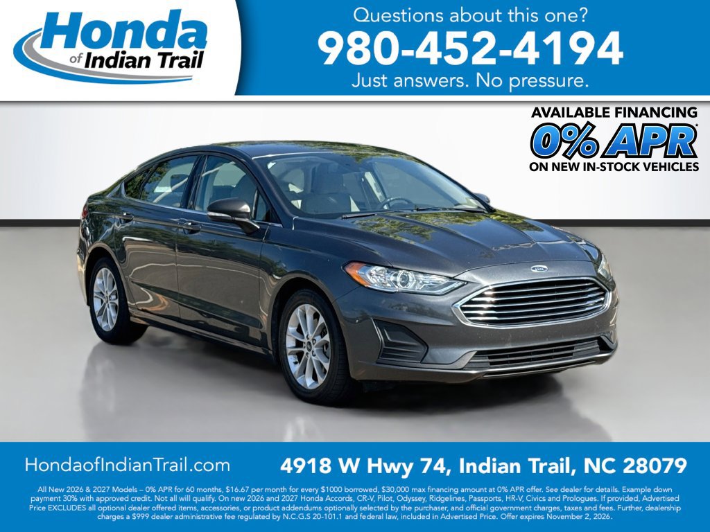 Used 2020 Ford Fusion SE