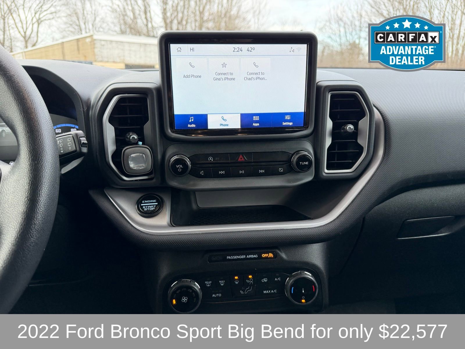 Used 2022 Ford Bronco Sport Big Bend image 15