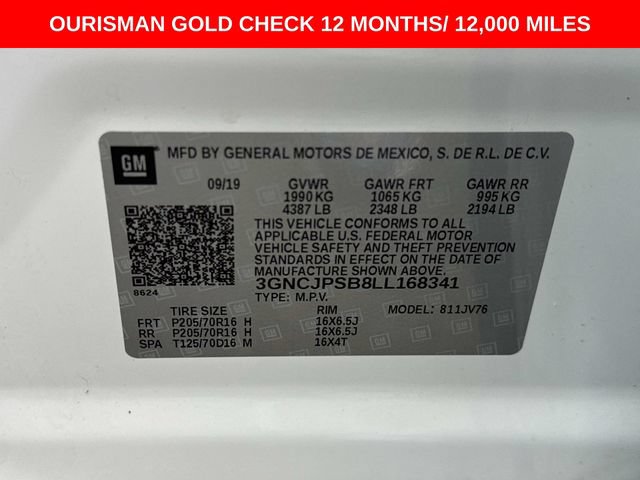 Used 2020 Chevrolet Trax LT AWD/4WD image 32