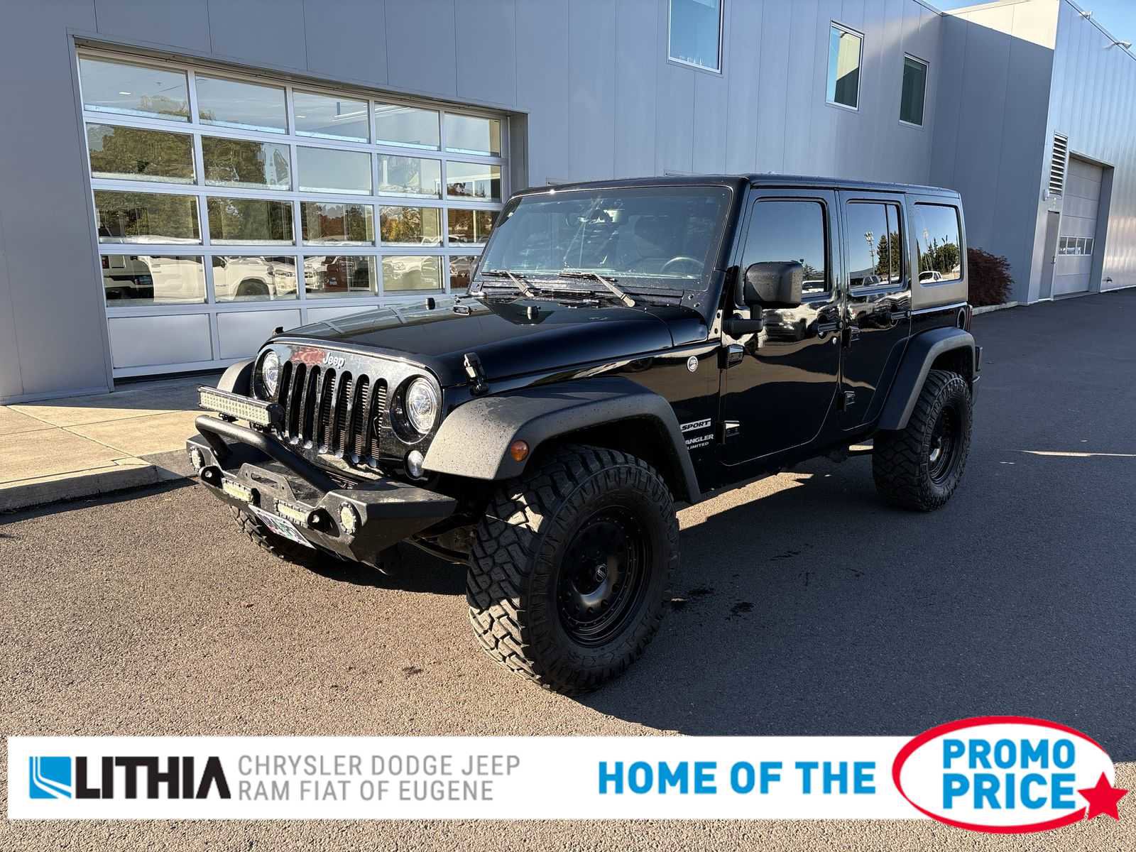 Certified 2017 Jeep Wrangler Unlimited Sport w/ Quick Order Package 24S image 1