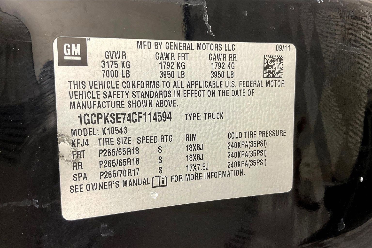 Used 2012 Chevrolet Silverado 1500 LT w/ All-Star Edition AWD/4WD image 18