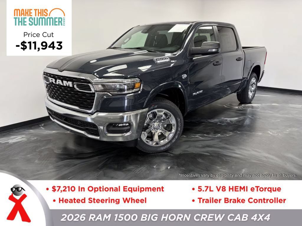 New 2026 RAM 1500 Big Horn AWD/4WD image 1