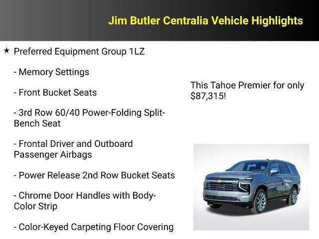 New 2026 Chevrolet Tahoe Premier AWD/4WD image 8