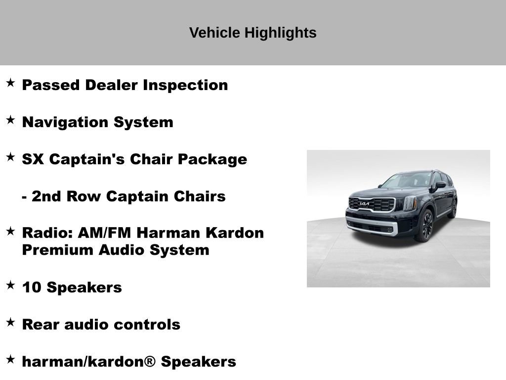 Used 2025 Kia Telluride SX w/ SX Captain's Chair Package image 19