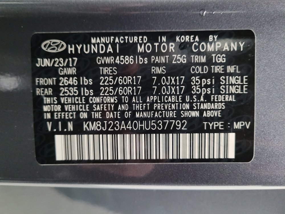 Used 2017 Hyundai Tucson SE image 33