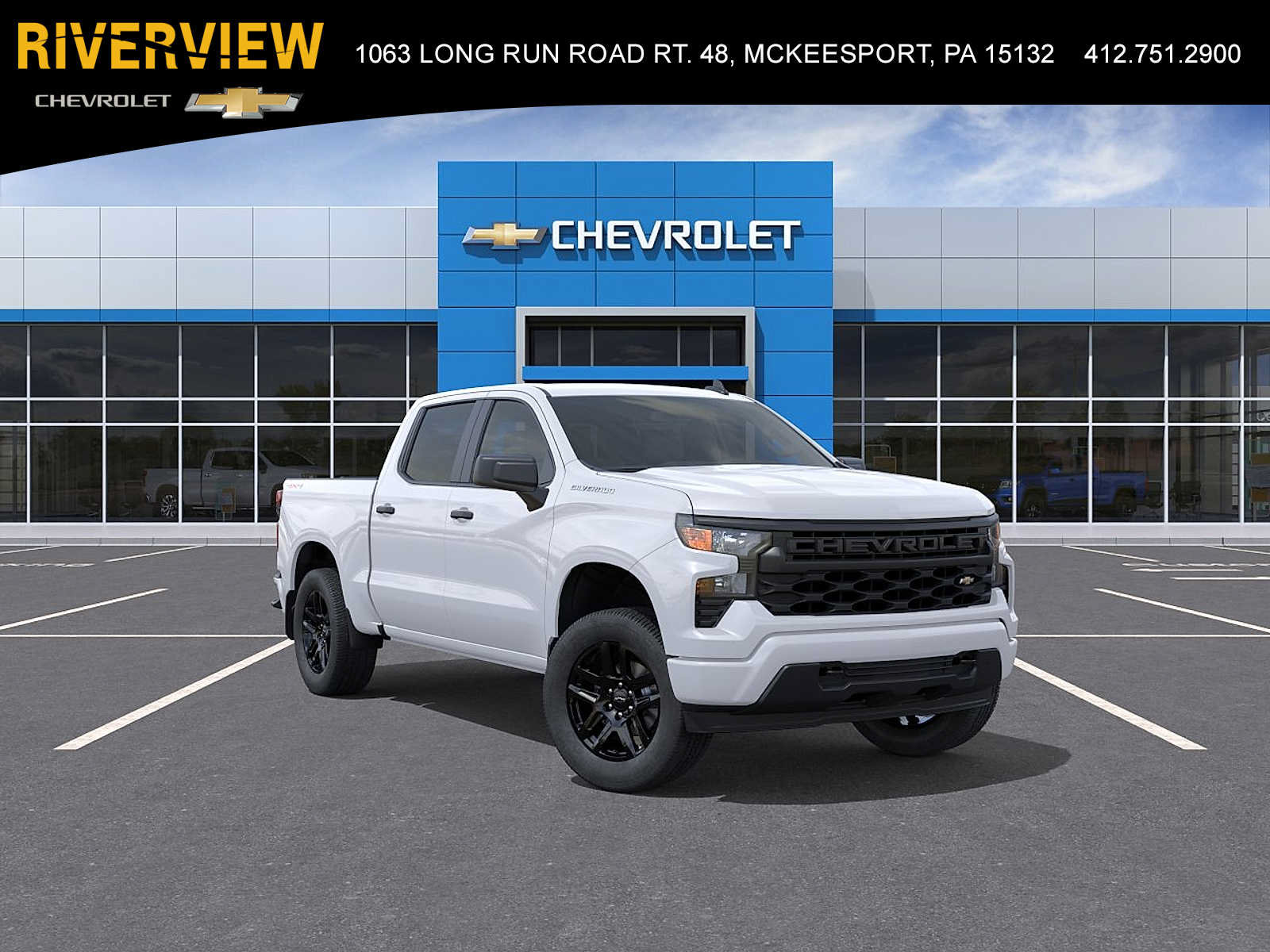 New 2026 Chevrolet Silverado 1500 Custom AWD/4WD image 1