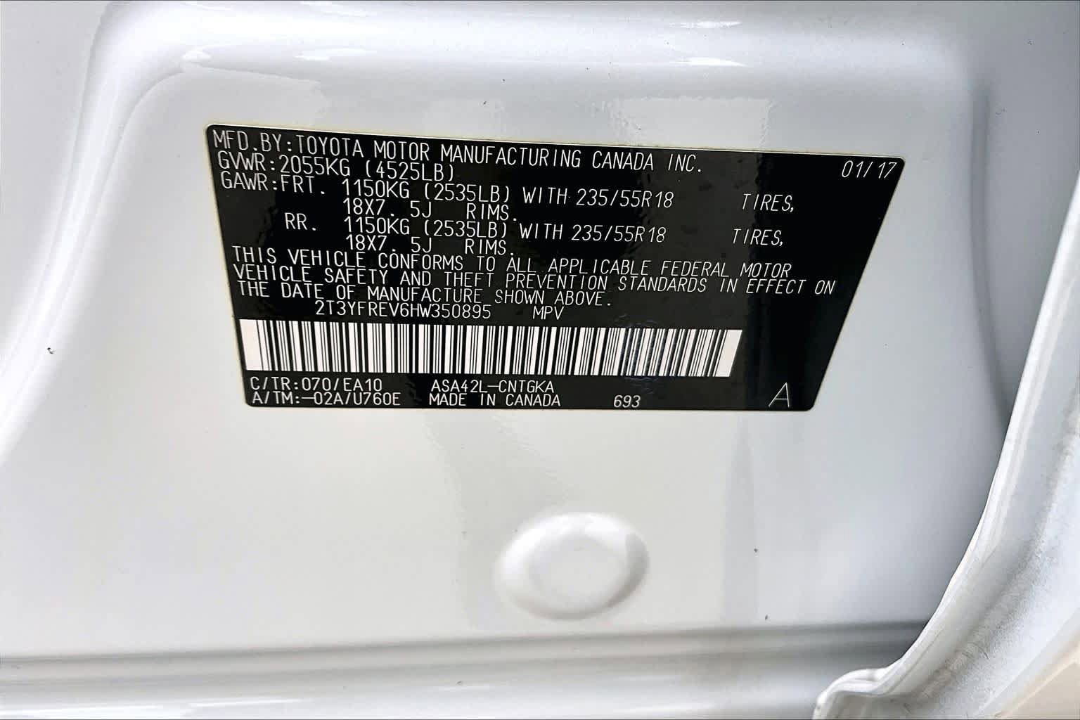 Used 2017 Toyota RAV4 Limited FWD image 37