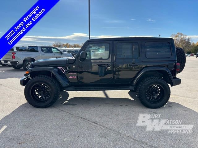 Used 2022 Jeep Wrangler Unlimited Sahara w/ Cold Weather Group image 3