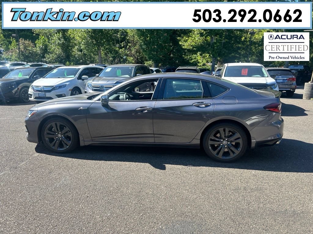 Used 2021 Acura TLX w/ A-SPEC Pkg AWD/4WD image 7