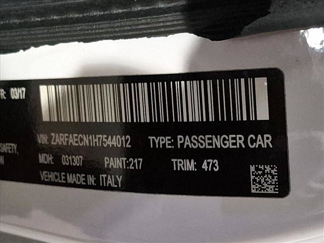 Used 2017 Alfa Romeo Giulia Ti w/ TI 19" Sport Package RWD image 17