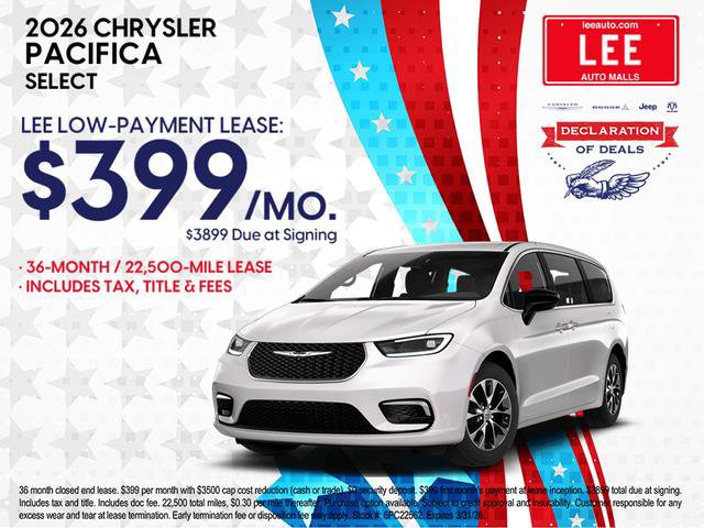 New 2026 Chrysler Pacifica Select image 4