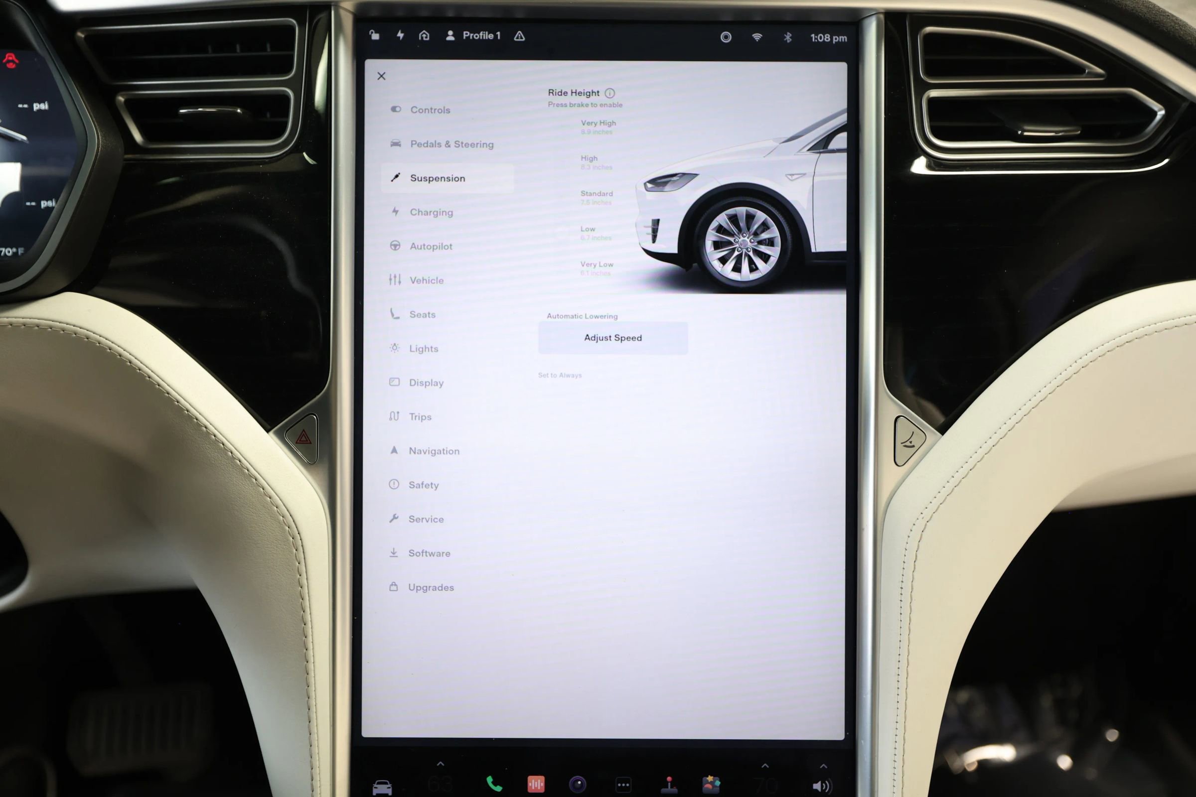 Used 2017 Tesla Model X 75D AWD/4WD image 60