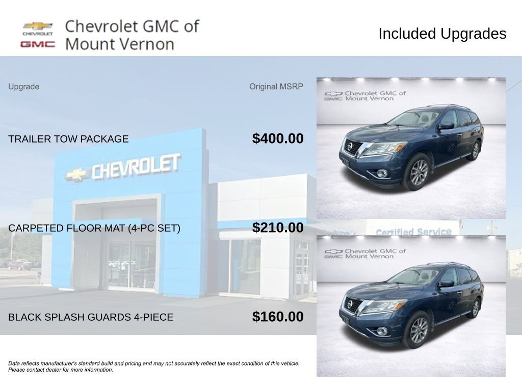 Used 2015 Nissan Pathfinder SV w/ Trailer Tow Package image 6