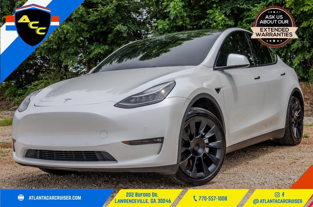 Used 2021 Tesla Model Y Long Range AWD/4WD image 1