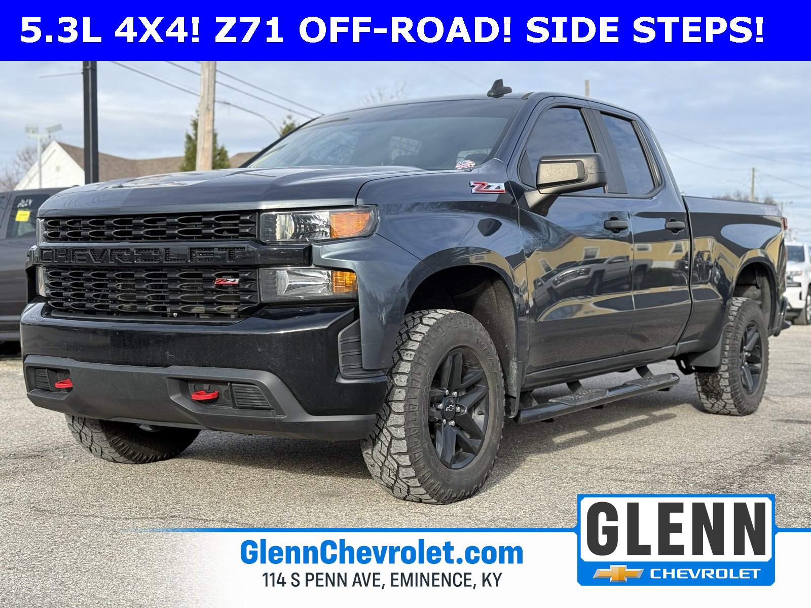 Used 2020 Chevrolet Silverado 1500 Custom Trail Boss w/ Custom Convenience Package